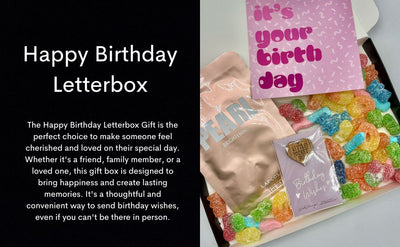 Happy Birthday Letterbox Gift Box with Sweets
