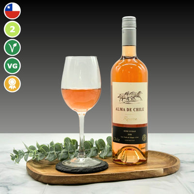 Alma de Chile Syrah Rose Reserva 75cl. Packaged in luxury gift box.