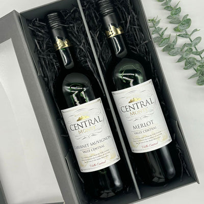 Central Monte Red Wine Duo Gift Set. Gift Box Hamper