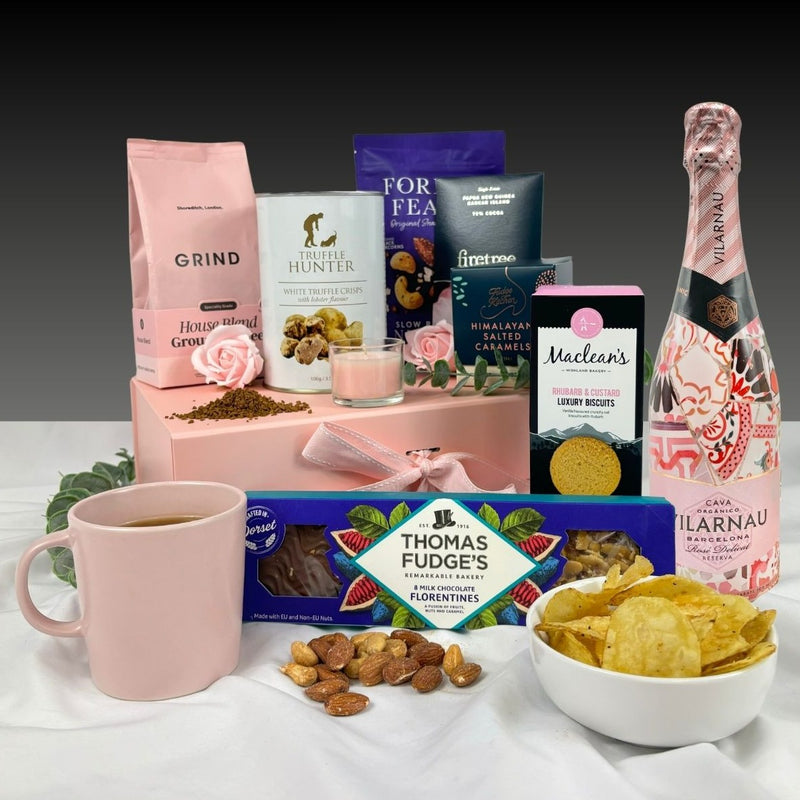 Coniston Pink Luxury Food Gift Hamper