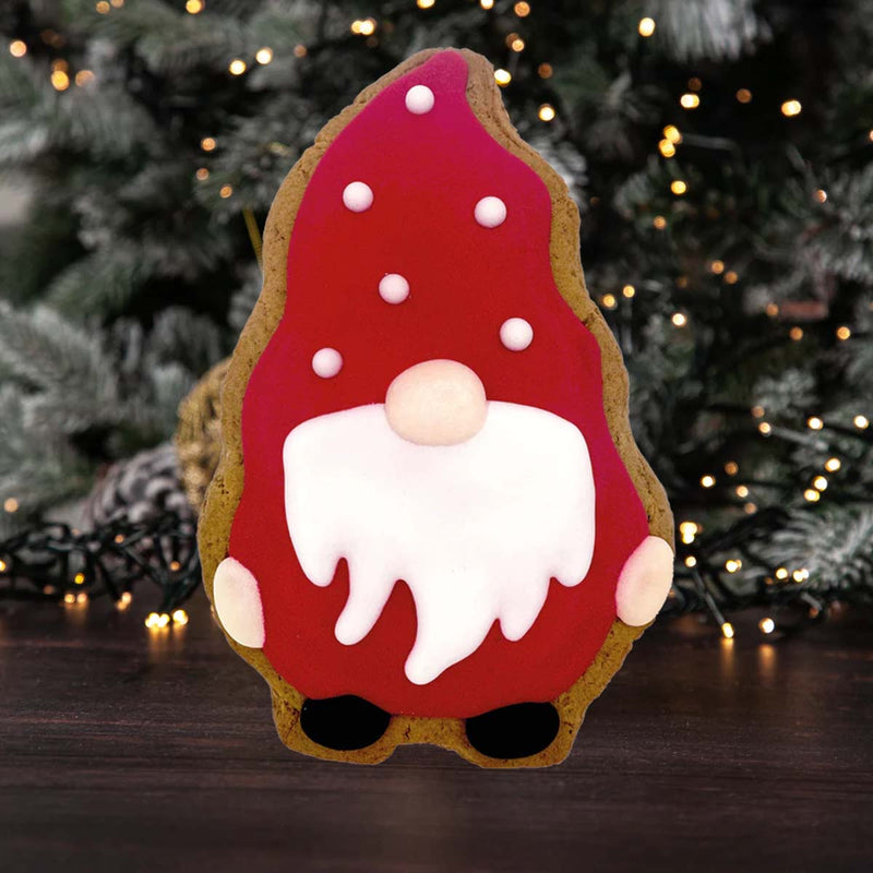 Christmas Gonk Gingerbread Biscuit
