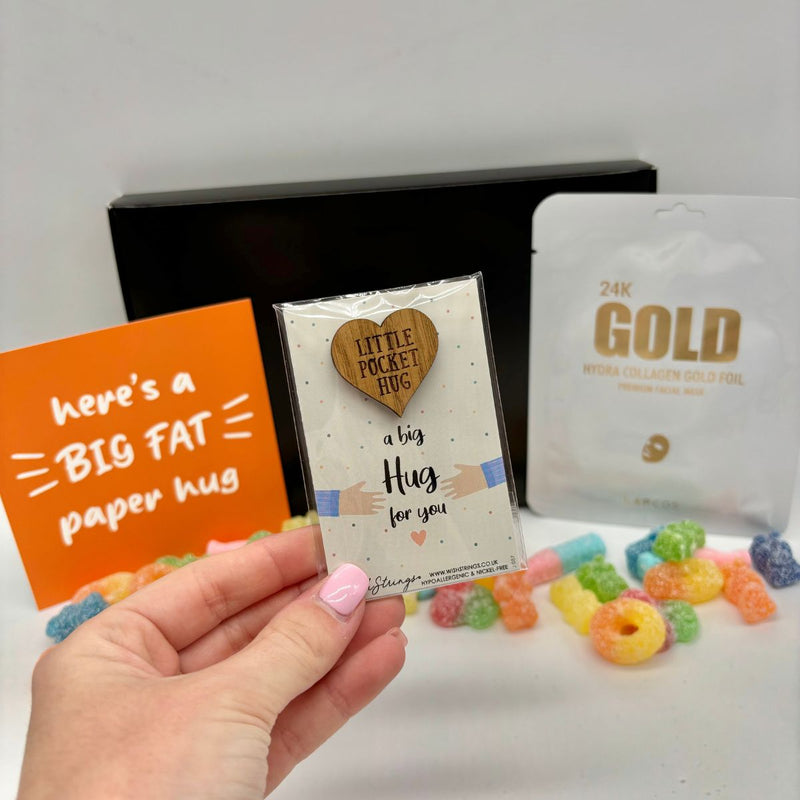 Sending Hugs Letterbox Gift Box with Sweets