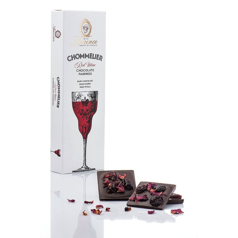 Laurence Sour Cherry Red Wine Chocolate Pairings