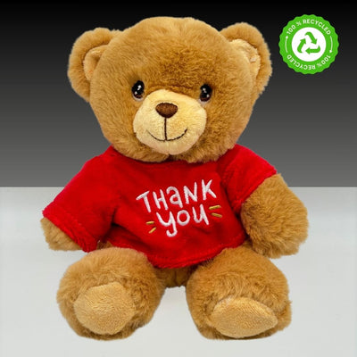 Keeleco Teddy Bear 'Thank You' Sweater 15cm