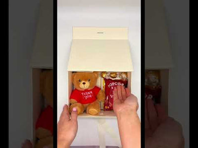 Thank You Treatbox Gift Hamper with Teddy, Pamper Treats & Chocolate