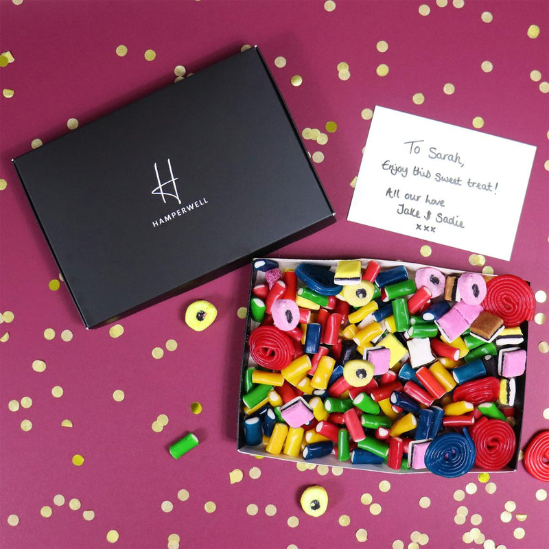Liquorice Sweets Letterbox Gift Hamper