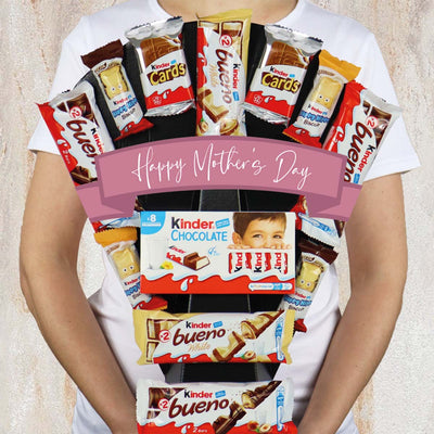 Kinder Chocolate Bouquet Happy Mother's Day