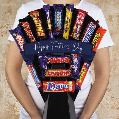 Mixed Variety Chocolate Bouquet Happy Father's Day