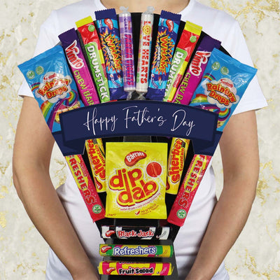 Retro Sweets Bouquet Happy Father's Day
