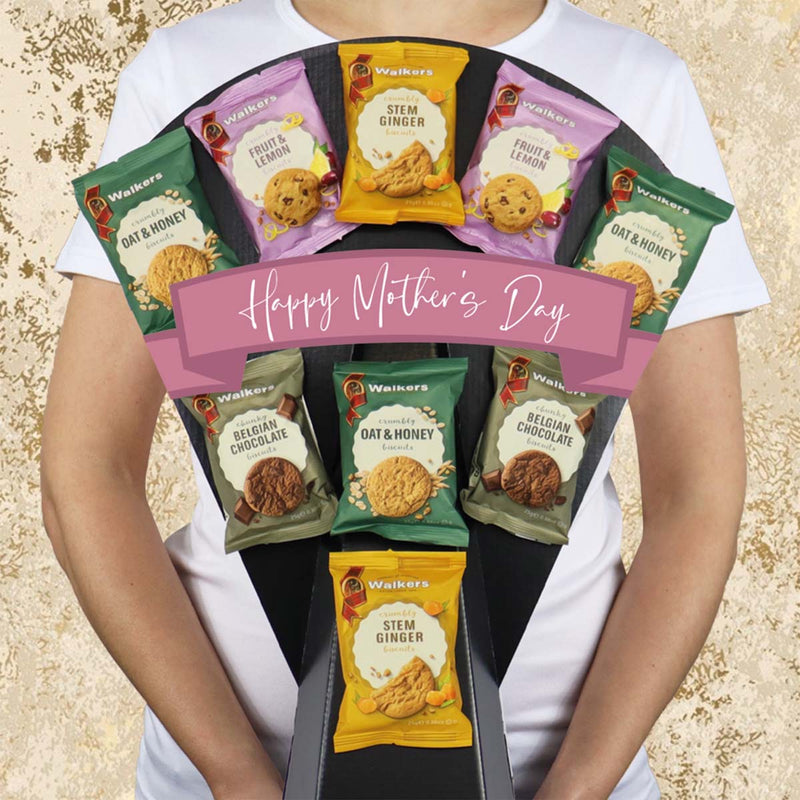 Walkers Crumbly and Chunky Biscuit Bouquet Happy Mother&