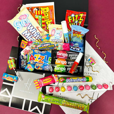 Retro Süßigkeiten Briefkasten Geschenkkorb