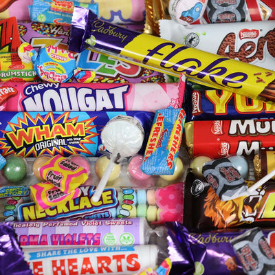 Large Mega Mix Chocolate, Retro Sweets & 2kg Pick N Mix Gift Hamper
