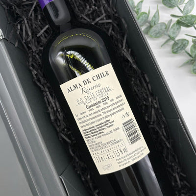 Alma de Chile Carmenere Reserva 75cl. Packaged in Luxury Gift box