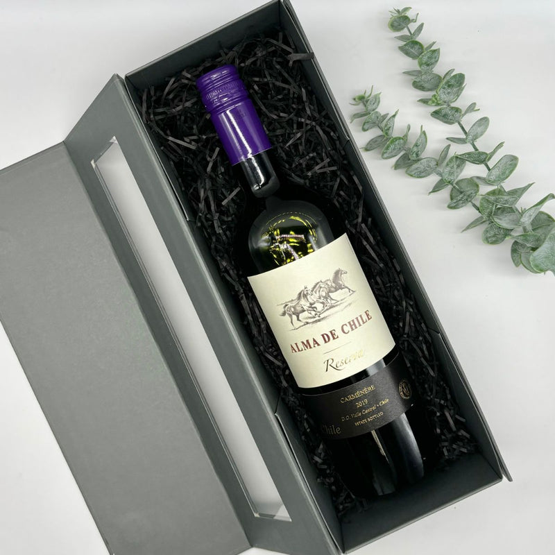 Alma de Chile Carmenere Reserva 75cl. Packaged in Luxury Gift box