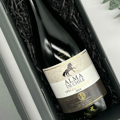 Alma de Chile Carmenere Reserva, Syrah Rosé & Pinot Noir Wine Trio Gift Set