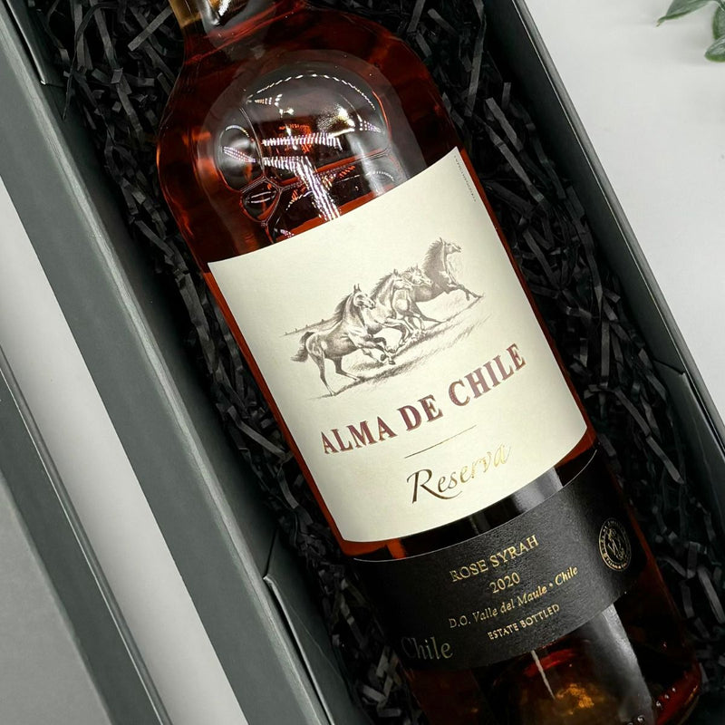 Alma de Chile Carmenere Reserva & Syrah Rosé Wine Duo Gift Set