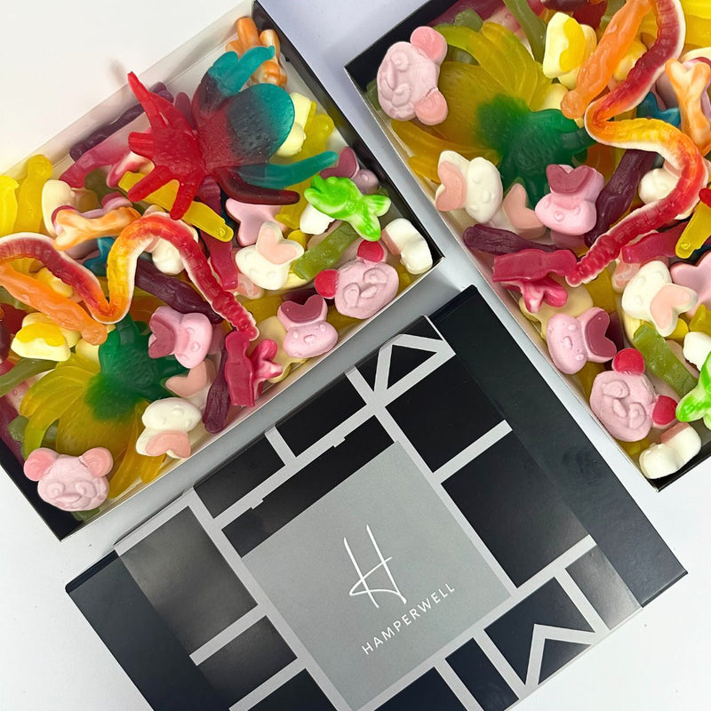 Coffret cadeau avec friandises pour animaux