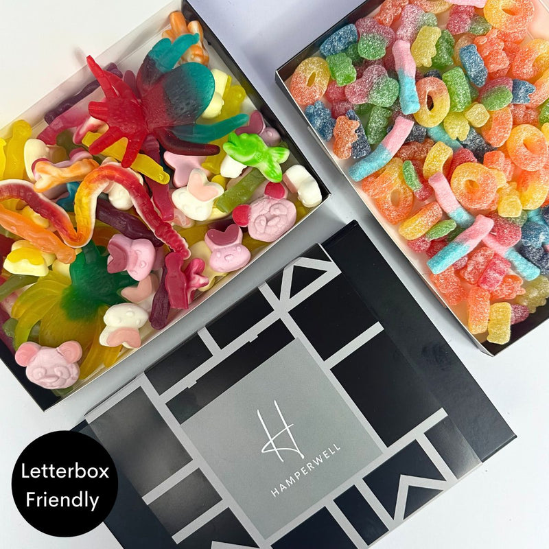 Coffret cadeau avec friandises pour animaux