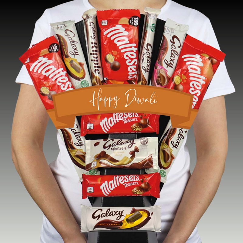 Malteser & Galaxy Chocolate Bouquet