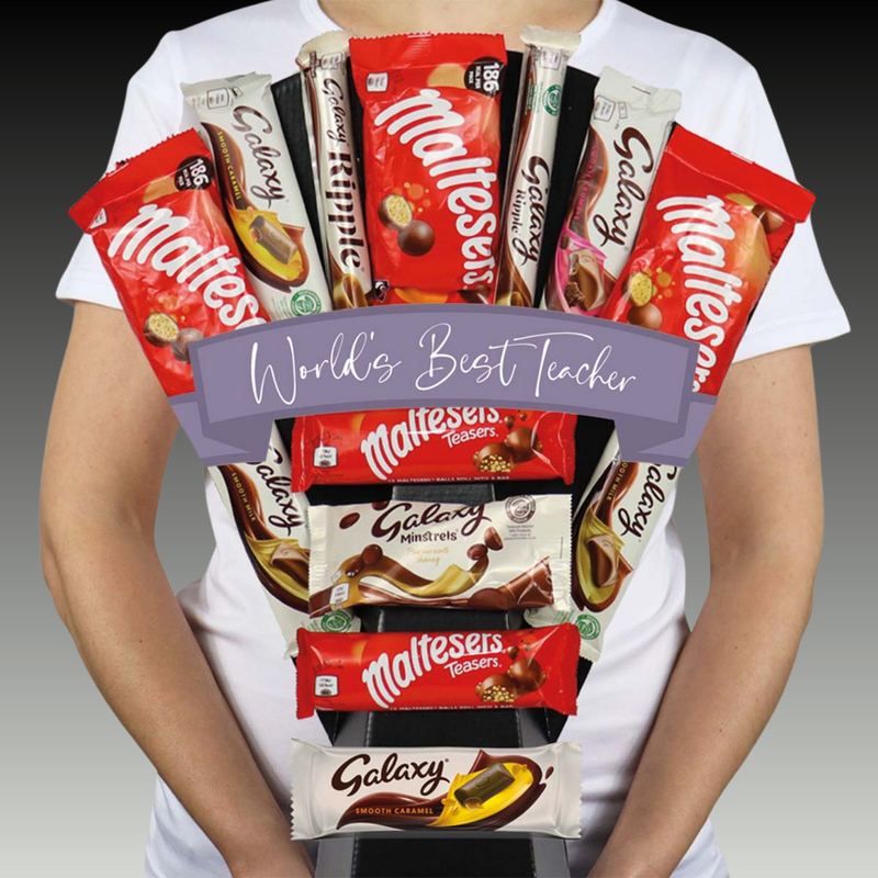 Malteser & Galaxy Chocolate Bouquet