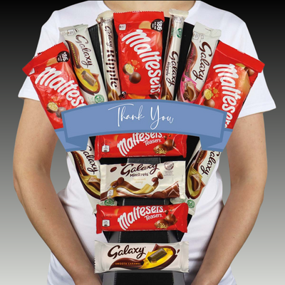 Malteser & Galaxy Chocolate Bouquet
