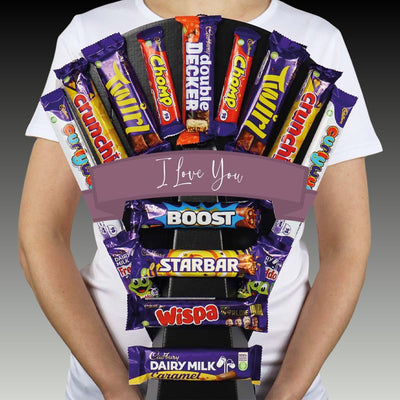 Bouquet de chocolats variés Cadbury
