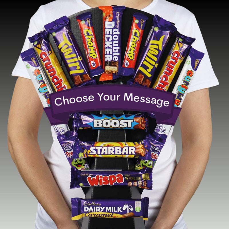 Bouquet de chocolats variés Cadbury