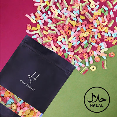Halal Fizzy Sweets Selection Pouch
