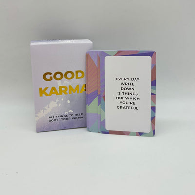Good Karma Treatbox Gift Hamper with Affirmation Cards & Pamper Treats