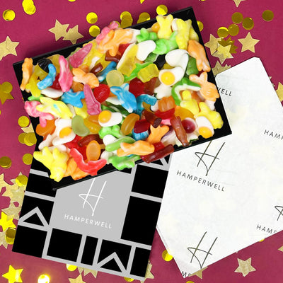 Jelly Pick N Mix Süßigkeiten Briefkasten Geschenkkorb