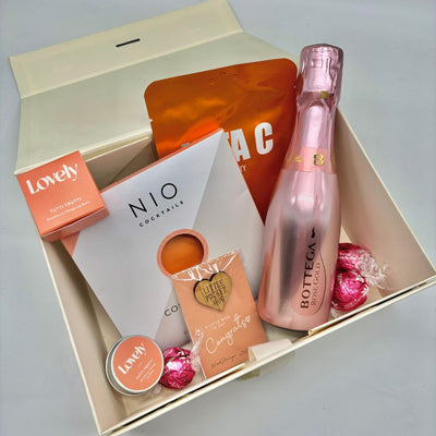 Let's Celebrate Treatbox Gift Hamper with Prosecco, Cocktails & Treats