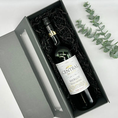 Central Monte Merlot 75cl presented in gift hamper