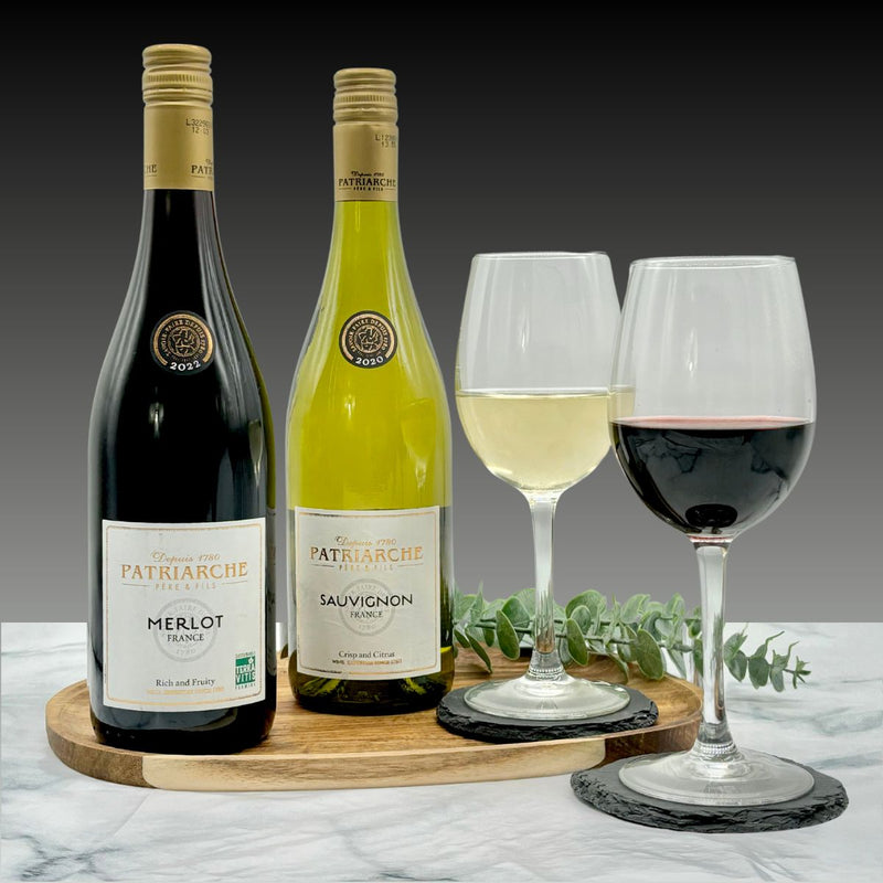 Patriarche Merlot & Sauvignon Blanc Wine Duo Gift Set