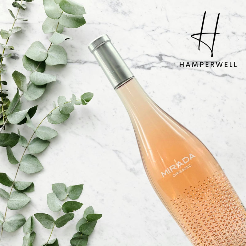 Mirada Organic Rose 75cl from HamperWell