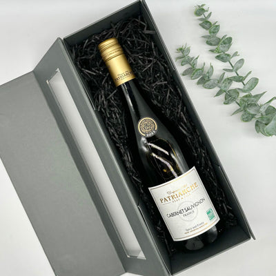 Patriarche Cabernet Sauvignon 75cl in gift hamper