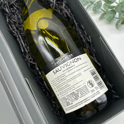 Patriarche Sauvignon Blanc 75cl back label