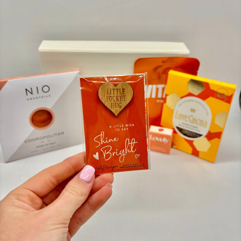 Pick Me Up Treatbox Gift Hamper with Cocktail, Face Mask, Chocolate & More
