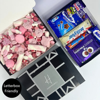 Pink Sweets Letterbox Gift Hamper