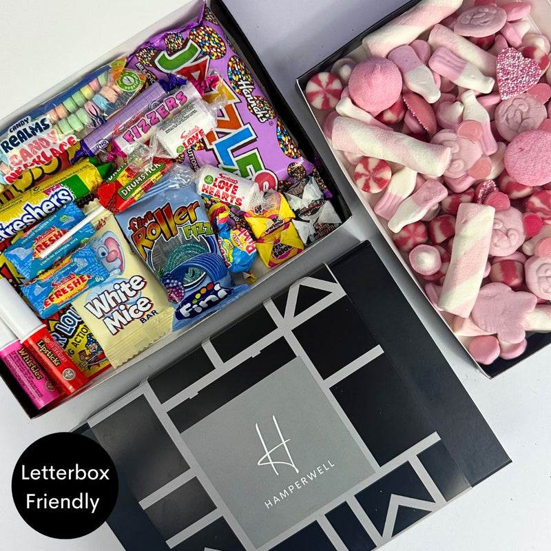 Retro Candy Letterbox Gift Hamper