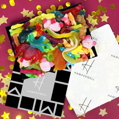 Safari Pick N Mix Süßigkeiten Briefkasten Geschenkkorb