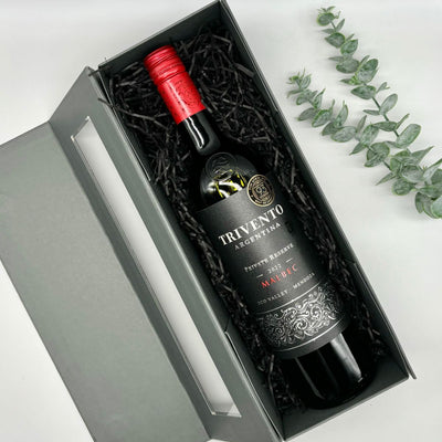 Trivento Private Reserve Malbec 75cl in gift hamper