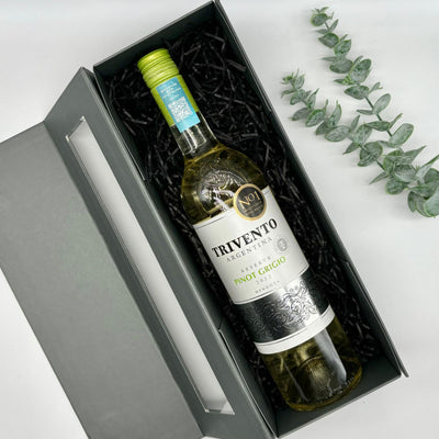 Trivento Reserve Pinot Grigio 75cl in gift hamper