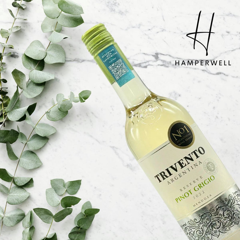 Trivento Reserve Pinot Grigio 75cl from HamperWell