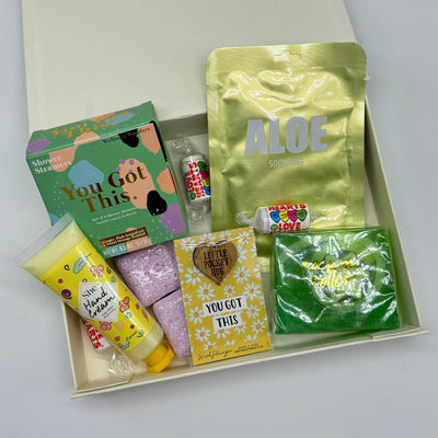 You've Got This Treatbox Gift Hamper with Face Mask, Handmade Soap Slice & Treats