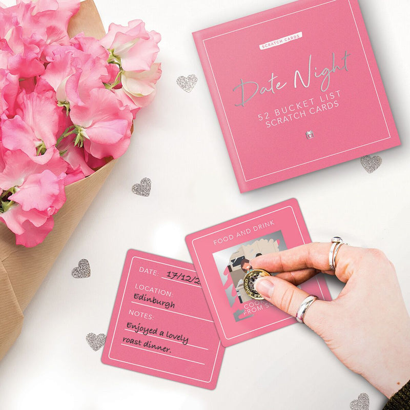 Couples Date Night treatbox Gift Hamper with Date Ideas & Tasty Treats