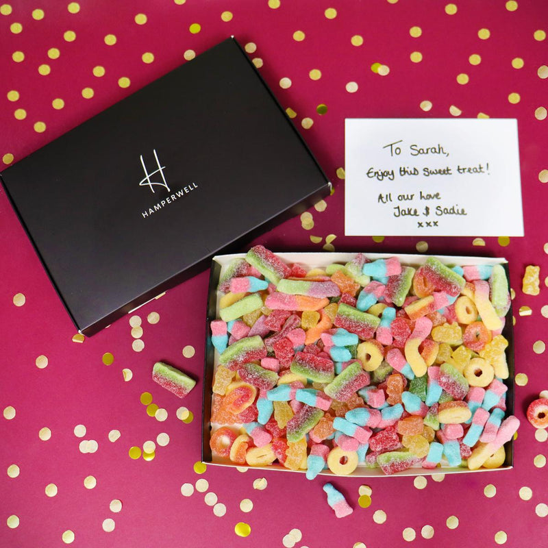 Halal Fizzy Sweets Letterbox Gift Hamper