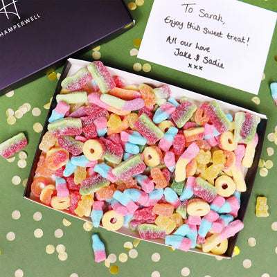 Halal Fizzy Sweets Letterbox Gift Hamper