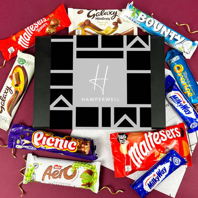 Panier-cadeau boîte aux lettres Mega Mix Chocolat