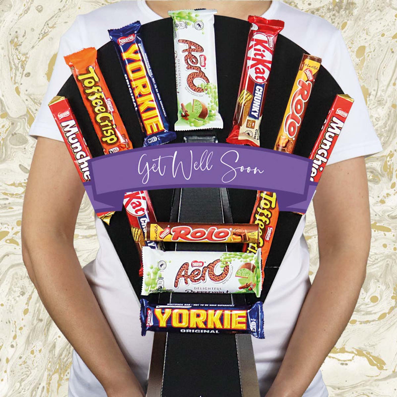 Nestlé Variety Chocolate Bouquet - Get Well Soon