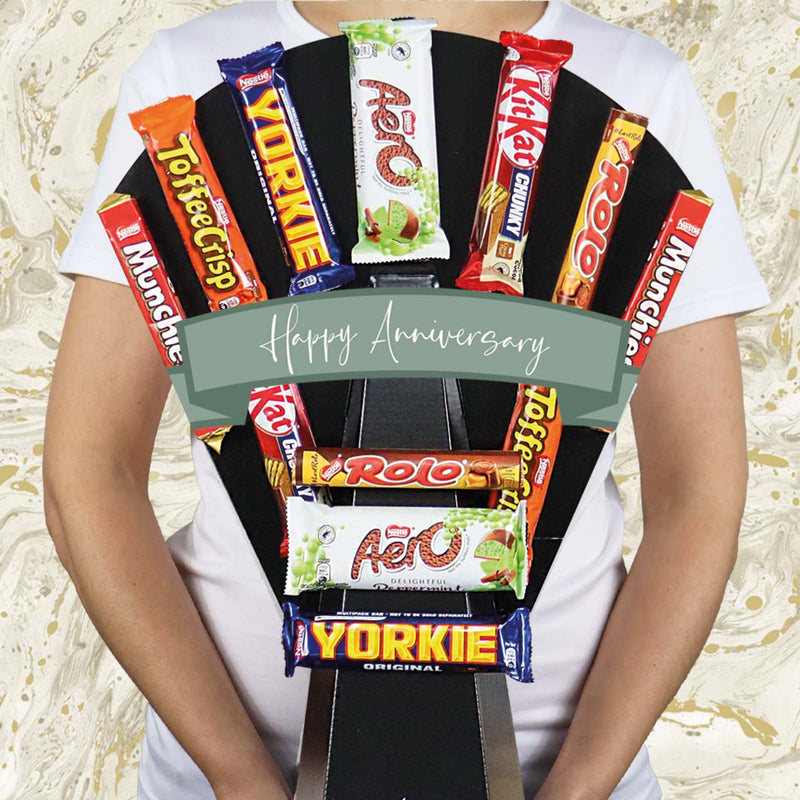 Nestlé Variety Chocolate Bouquet - Happy Anniversary